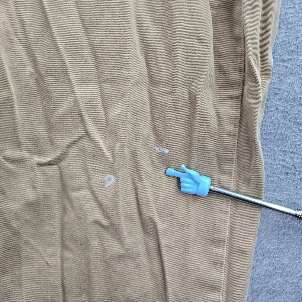 Polo Ralph Lauren‎ Men Pants 34X30 Khaki Pony Embroidery Straight Twill 650